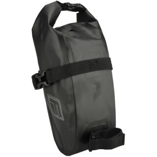 FISCHER Fahrrad-Satteltasche "Wasserdicht M" schwarz