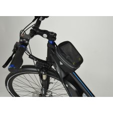 FISCHER Fahrrad-Oberrohrtasche Premium schwarz
