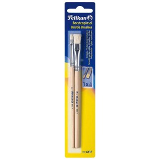 Pelikan Borstenpinsel-Set 613 F 2-teilig sortiert 1 x Größe 4/10