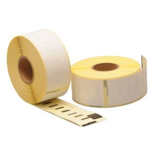 rillstab Rollenetiketten 89 x 28 mm weiß 10 Rollen à 130 Etiketten
