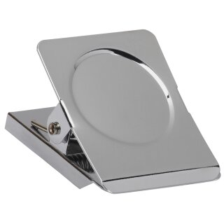 MAUL Papier-Klemmer mit Magnet 40 mm silber