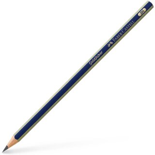 FABER-CASTELL Bleistift GOLDFABER sechseckig Härtegrad: 2H