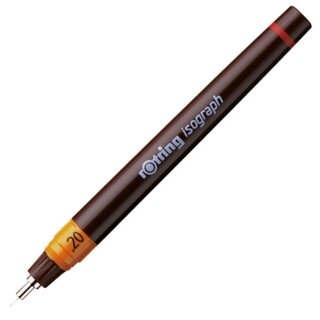 rotring Tuschefüller isograph 0,20 mm schwarz