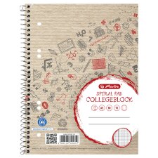 Herlitz Collegeblock "Recycling" DIN A5+...