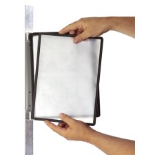DURABLE Sichttafelsystem VARIO MAGNET WALL 5 Set orange