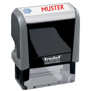 trodat Textstempelautomat Office Printy 4.0 4912 "GESCANNT"