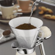 alfi kaffeefilter Aroma plus aus Porzellan weiß