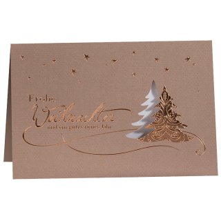 RÖMERTURM Weihnachtskarte "Kupferglanz"