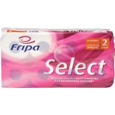 Fripa Toilettenpapier Select 2-lagig hochweiß 8...