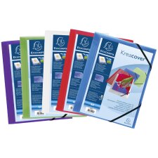 EXACOMPTA Eckspannermappe Kreacover DIN A4 PP