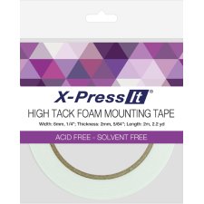 transotype X-Press It Montage-Schaumklebeband 6 mm x 2 m