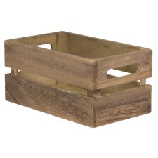 Securit Holzbox Tablecaddy (B)116 x (T)240 x (H)142 mm