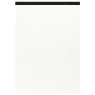Herlitz Notizblock ohne Deckblatt DIN A5 50 Blatt kariert