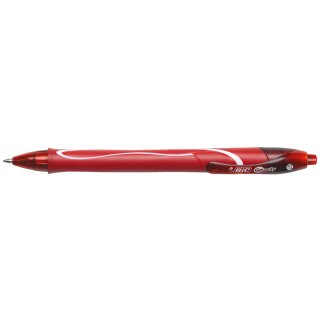 BIC Gelschreiber Gelocity Quick Dry Strichfarbe: rot