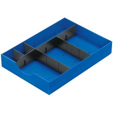 styro System-Schublade für Sortierstation styrodoc blau