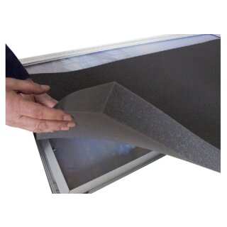 PAPERFLOW Schallabsorbierender Schaumstoff Breite: 940 mm