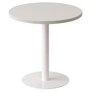 PAPERFLOW Beistelltisch easyDesk Durchmesser: 600 mm weiß