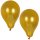 PAPSTAR Luftballons "Metallic" Umfang: 800 mm gold 10 Stück