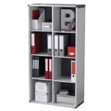 PAPERFLOW Büroregal 8 Fächer grau / anthrazit