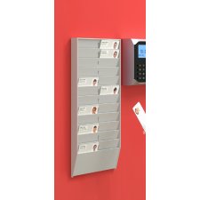 PAPERFLOW Wandhalter für Mitarbeiterkarten 24...