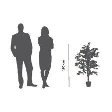 PAPERFLOW Kunstpflanze "Feigenbaum" Höhe:...