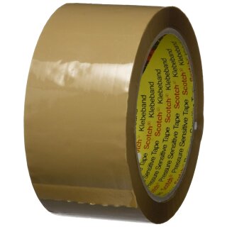 Scotch Verpackungsklebeband 371 braun 75 mm x 66 m