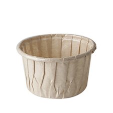 PAPSTAR Backform "pure" rund 105 ml braun 50...