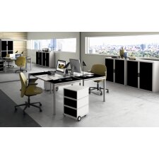 PAPERFLOW Rollladenschrank easyOffice 4 Fachböden...
