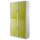 PAPERFLOW Rollladenschrank easyOffice 4 Böden weiß / buche Speditionsversand