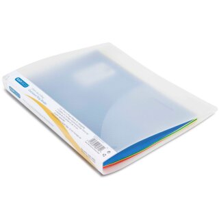 RAPESCO Ringbuch DIN A4 2-Ring-Mechanik Rückenbreite: 25 mm transparent