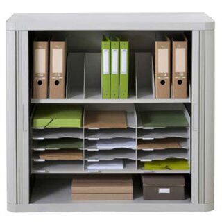 PAPERFLOW Belegfach flexible Einteilung grau