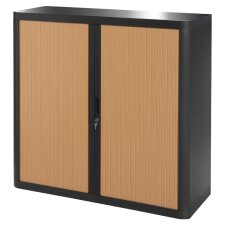 PAPERFLOW Rollladenschrank easyOffice 2 Fachböden Speditionsversand