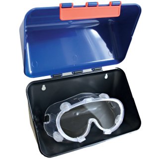 HYGOSTAR Schutzbox für PSA MINI Kunststoff blau ohne Inhalt (1 Stück)