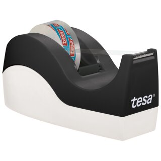 tesa Tischabroller Easy Cut Orca bestückt kristall-klar bestückt