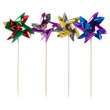 PAPSTAR Partypicker "Windmühle" farbig...