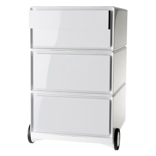 PAPERFLOW Rollcontainer easyBox 4 Schübe weiß / weiß
