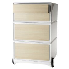 PAPERFLOW Rollcontainer easyBox 4 Schübe weiß...