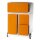 PAPERFLOW Rollcontainer "easyBox"  1 Schub weiß / schwarz