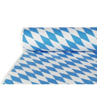 PAPSTAR Damast-Tischtuch "Bayrisch Blau" (B)1,0 x (L)50 m