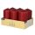 STARPAK Stumpenkerze Durchmesser: 60 mm bordeaux 6 Stück