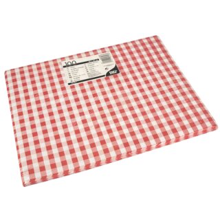 PAPSTAR Tischset "Vichy Karo" (B)400 x (T)300 mm aus Papier 100 Stück