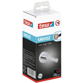 tesa WC-Papier Ersatzrollenhalter SMOOZ verchromt