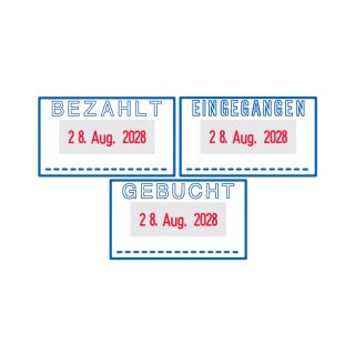 trodat Datumstempel Printy 4.0 4750/L "BEZAHLT"