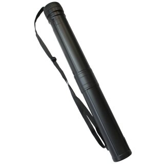 Wonday Transportrohr Durchmesser: 80 mm aus Kunststoff schwarz