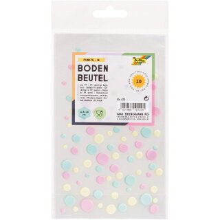 folia Bodenbeutel "Punkte" Maße: (B)115 x (H)190 mm 10 Stück