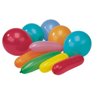 PAPSTAR Luftballons Farben und Formen sortiert 20 Stück