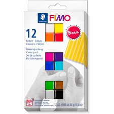 FIMO SOFT Modelliermasse-Set "Basic" 12er Set...