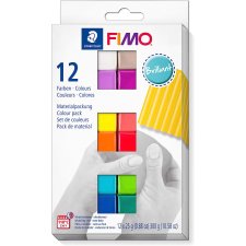 FIMO SOFT Modelliermasse-Set "Brilliant" 12er...