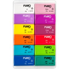 FIMO SOFT Modelliermasse-Set "Brilliant" 12er...