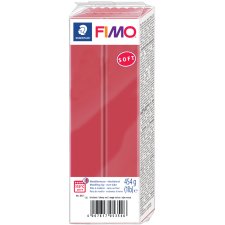 FIMO SOFT Modelliermasse ofenhärtend kirschrot 454 g